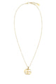 Gucci Gold Metal Gg Marmont Necklace