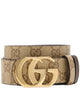 Gucci Nude Neutrals Leather W35 Belt
