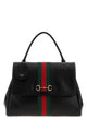 Gucci Black Leather Horsebit Handbag