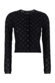 Gucci Cropped Cardigan With Buttons And Long Sleeves