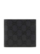 Gucci Black Gg Canvas Gucci Essence Classic Wallet