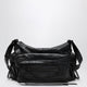 Balenciaga Le City Medium Multi-Pocket Lambskin Crossbody Bag Black