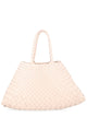 Dragon Difussion Beige Leather Shoulder Bag