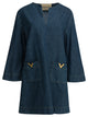 Valentino Blue Cotton Dress