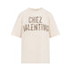 Valentino Nude Neutrals Cotton T-Shirt