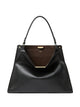 Fendi Fendi Way Large Leather And Suede Bag
