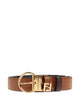 Fendi Rever Belt Chocolate Brown