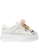 Fendi White Leather Sneakers Match