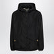 Valentino Black Windbreaker With Vgold Detail
