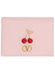 Valentino Garavani Valentino Garavani Woman's Cherryfic Leather Wallet