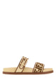 Fendi Ff Logo Buckle Sandals