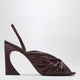 Fendi Arco Slingbacks Plum