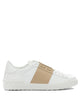 Valentino Garavani White Calf Leather Sneakers