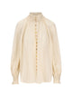 Zimmermann Aster Cotton And Silk Blouse