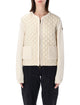 Moncler Moncler Geometric-Quilted Padded Cardigan