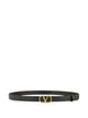 Valentino Garavani Valentino Garavani Black Leather Belt