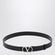 Valentino Garavani Black Vlogo Signature Belt