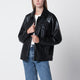 Anine Bing Black Regenerated Leather Jacket