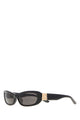 Balenciaga Black Acetate Cosmo Sunglasses