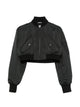 Balenciaga Cropped Bomber Jacket