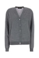 Gucci Grey Wool Cardigan
