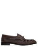 Saint Laurent Le Loafer Bateau In Smooth Leather