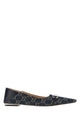 Gucci Gg Denim Vittoria Ballerinas