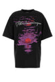 Balenciaga Graphic-Print Distressed T-Shirt