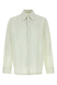 Bottega Veneta Embroidered Cotton Blend Shirt