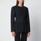 Anine Bing Black Huda Jacket In A Wool Blend