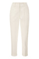 Peserico Stretch Cotton Tapered Trousers With Elasticated Waistband