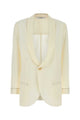 Philosophy Di Lorenzo Serafini Ivory Polyester Blend Blazer