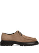 Dolce & Gabbana Hazelnut Leather Flat Shoes