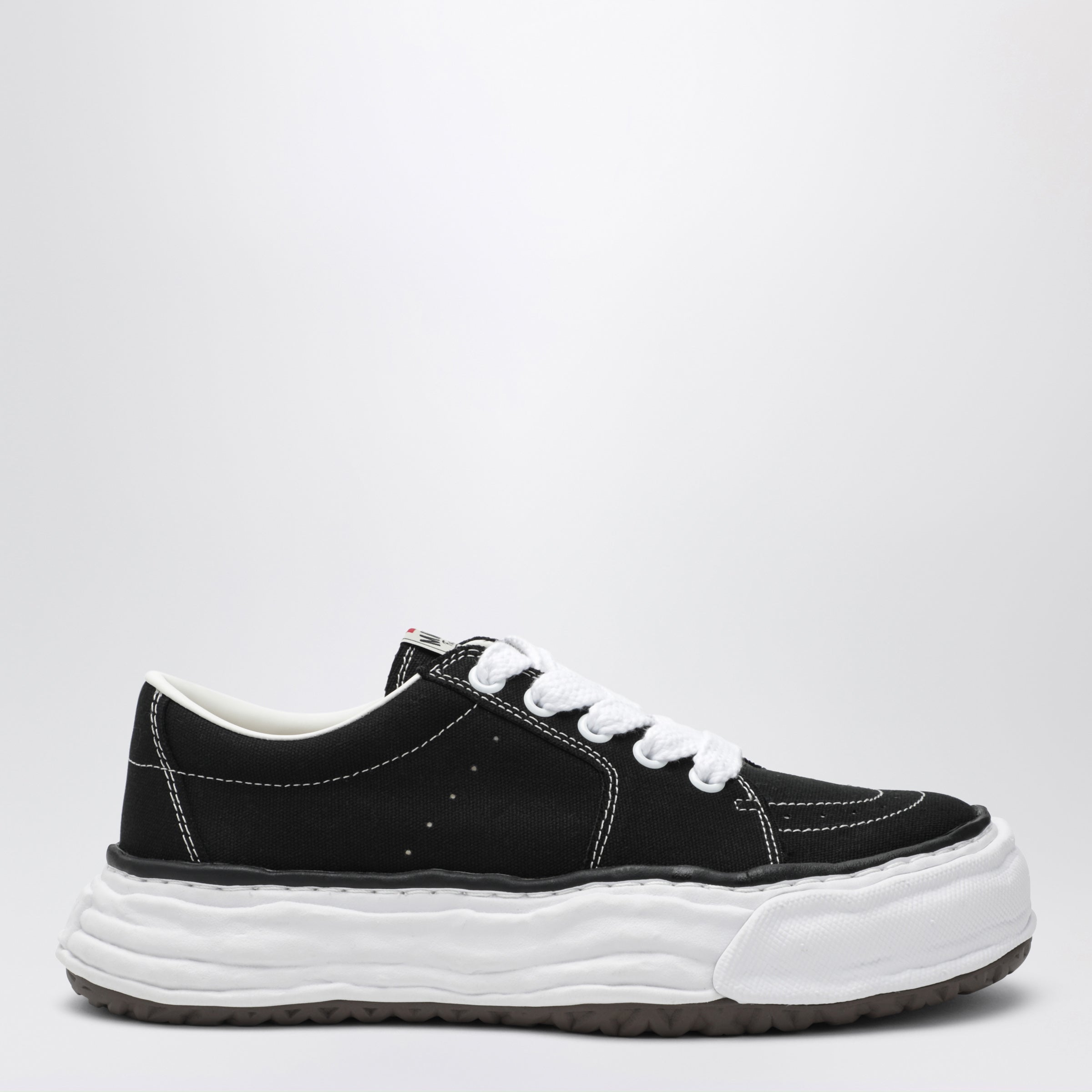 Maison Mihara Yasuhiro Eric Sneakers In Black Canvas