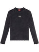 Diesel Black Cotton Nylon Sweater