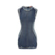 Acne Studios Blue Cotton Mini Dress