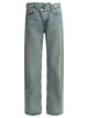 Agolde "Criss Cross" Wide Leg Jeans