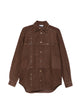 Moschino Couture Camician In Camoscio