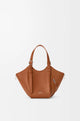 Loewe Hammock Flip Leather Tote Bag