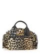 Ganni Leopard-Print Tote Bag