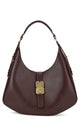 Ganni Kat Large Shoulder Bag -  - Synthetic - Brown