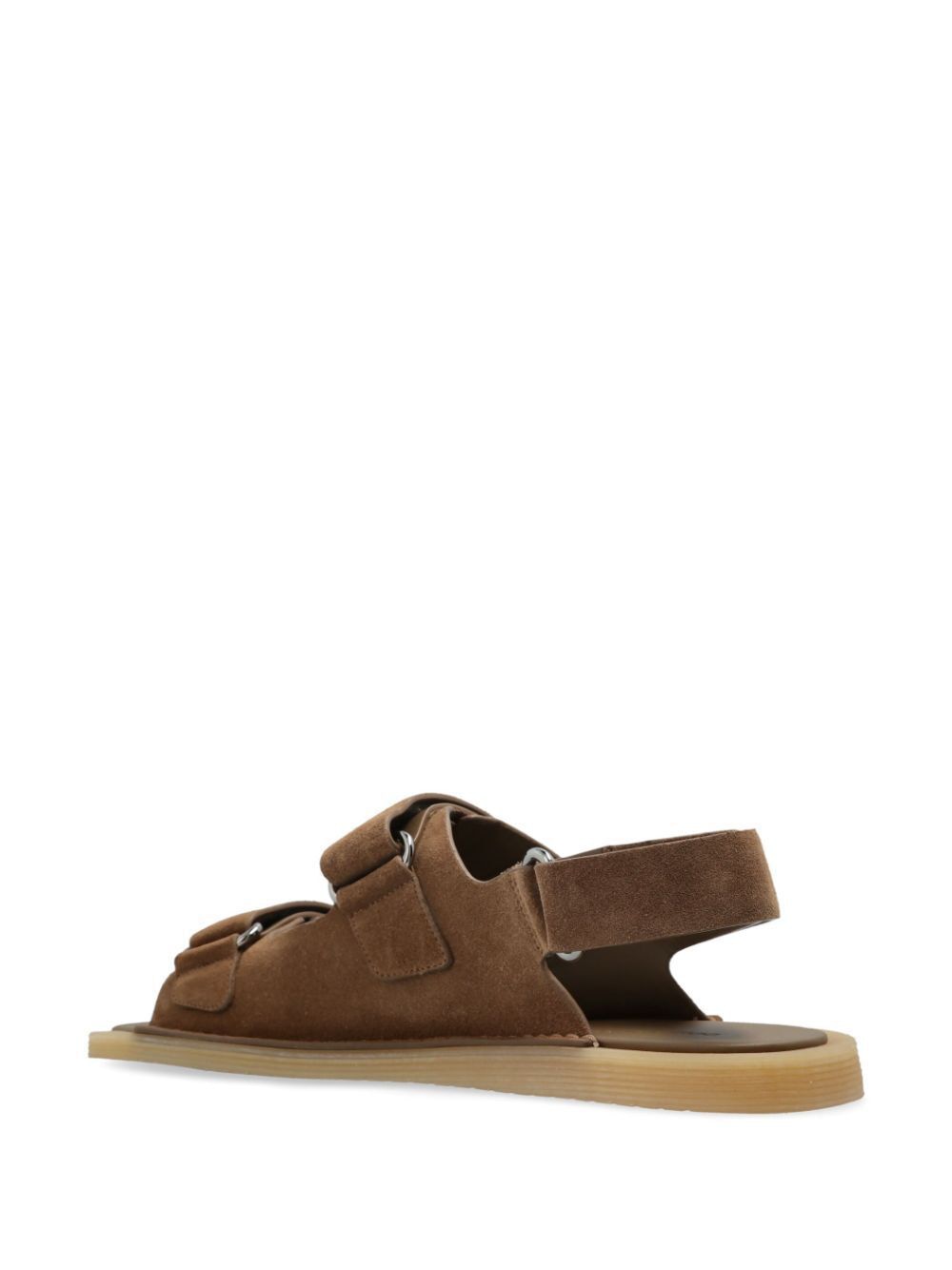 Dolce & Gabbana Touch-Strap Suede Sandals