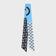 Celine Triomphe-Print Silk Scarf