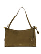 Alaia Le Click Pocket 35 Suede Leather Shoulder Bag