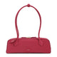 Alaia Fuchsia Suede Medium Le Teckel Shoulder Bag