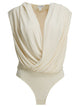 Alaia Draped Bodysuit With Hood