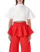 Alaia Highneck Tshirt Cotton Jersey