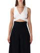 Alaia Alaïa Ribbed Wrap Top