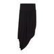 Alaia Ebony Black Twisted Skirt