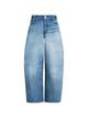 Alaia Rodeo Faded Wide-Leg Jeans